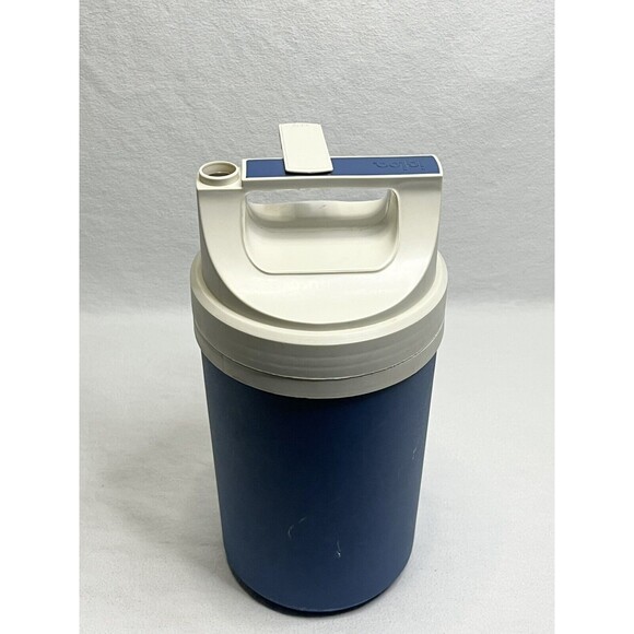 Vintage Playmate Igloo Blue & White 1/2 Gallon Water Jug Cooler USA - Pre Owned - Picture 6 of 8